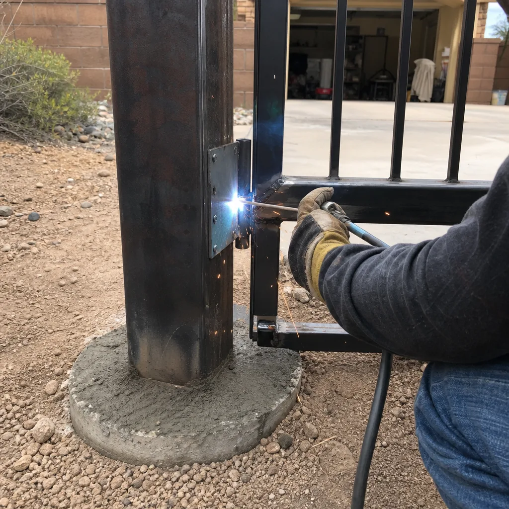 Pedestrian Gate Installation