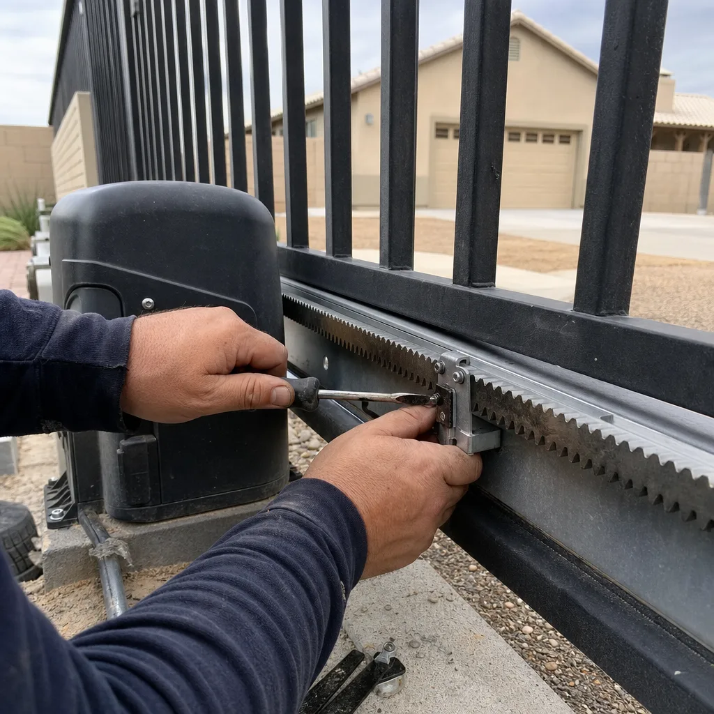 Security Gate Installation